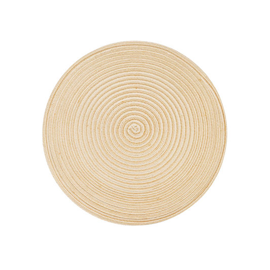 Natural Braided Round Placemat