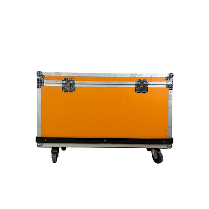 Orange Heavy Duty Case on Wheels