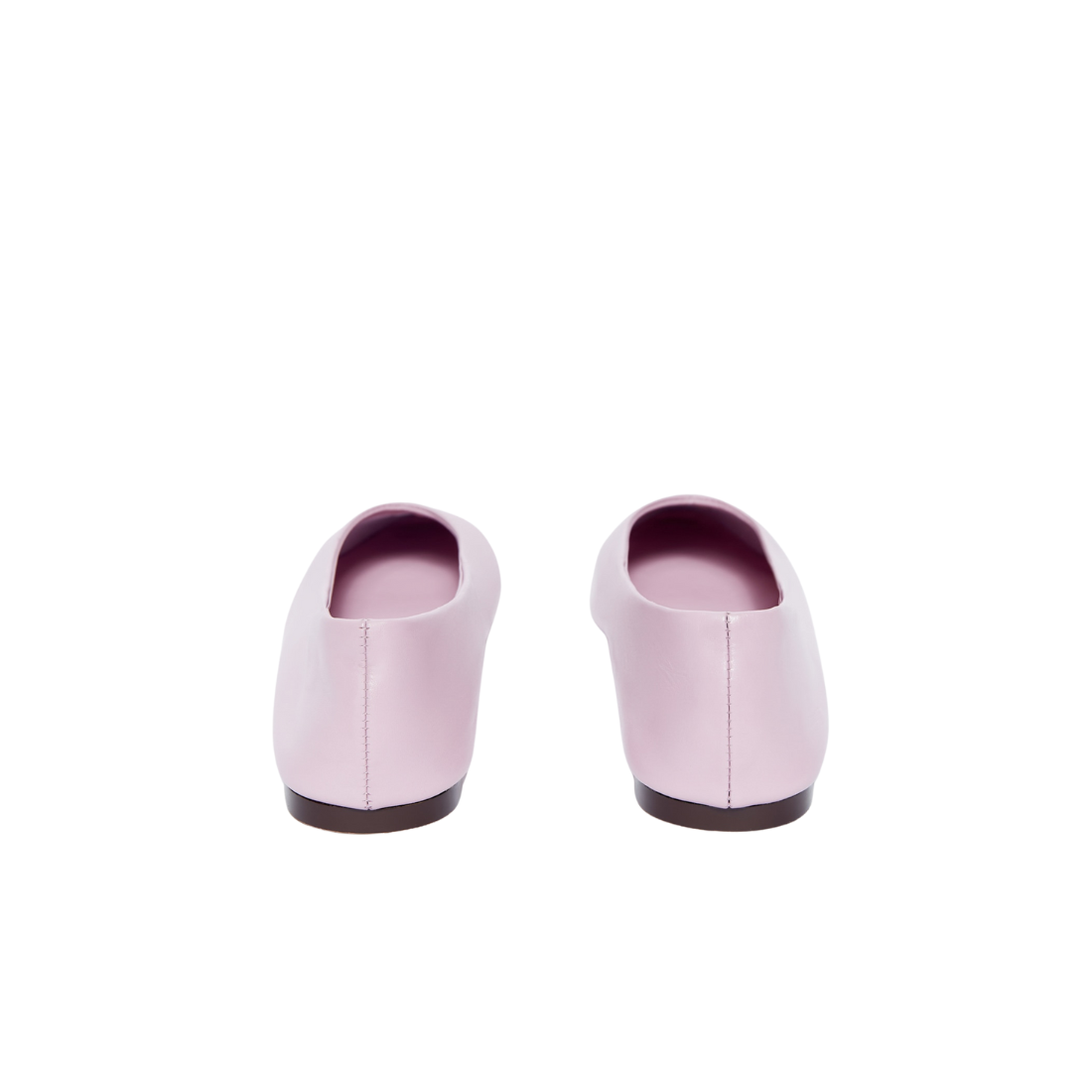 Light Lilac Soft Leather Ballerines