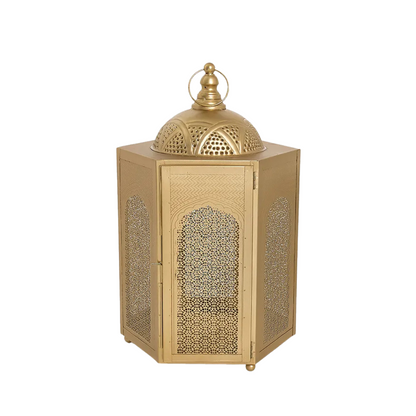 Large Gold Sahara Lantern