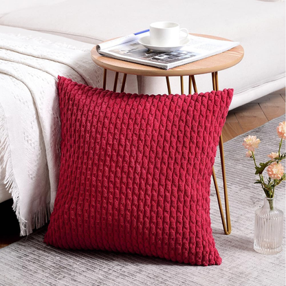 Red Velvet Cushion Cover