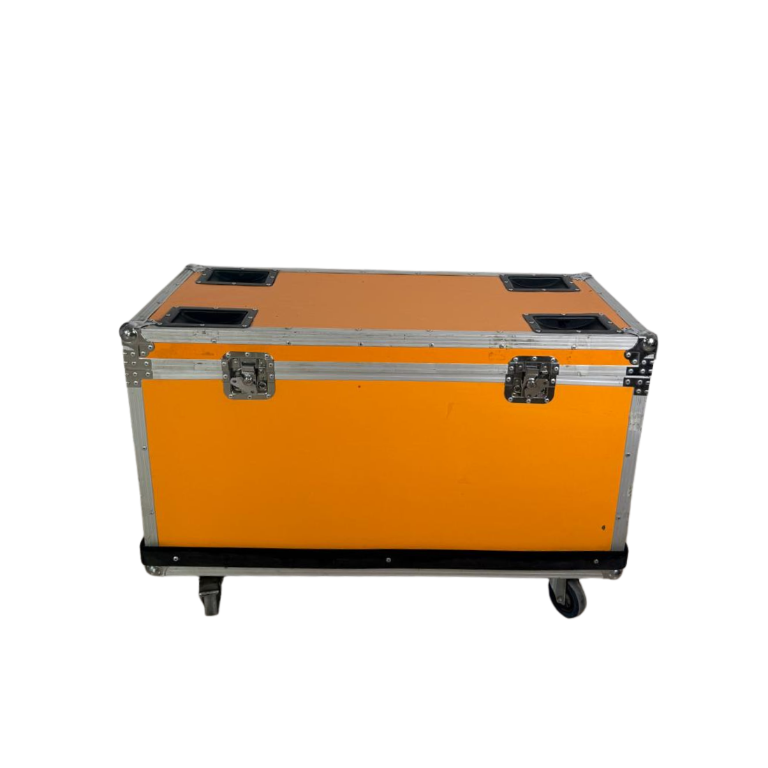 Orange Heavy Duty Case on Wheels