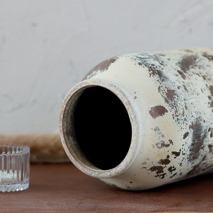 Rustic Farmhouse Ceramic Vase