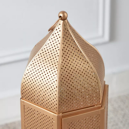 Tall Gold Lanterns