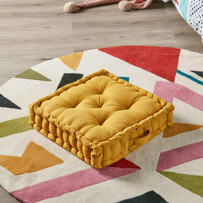 Mustard Floor Cushion