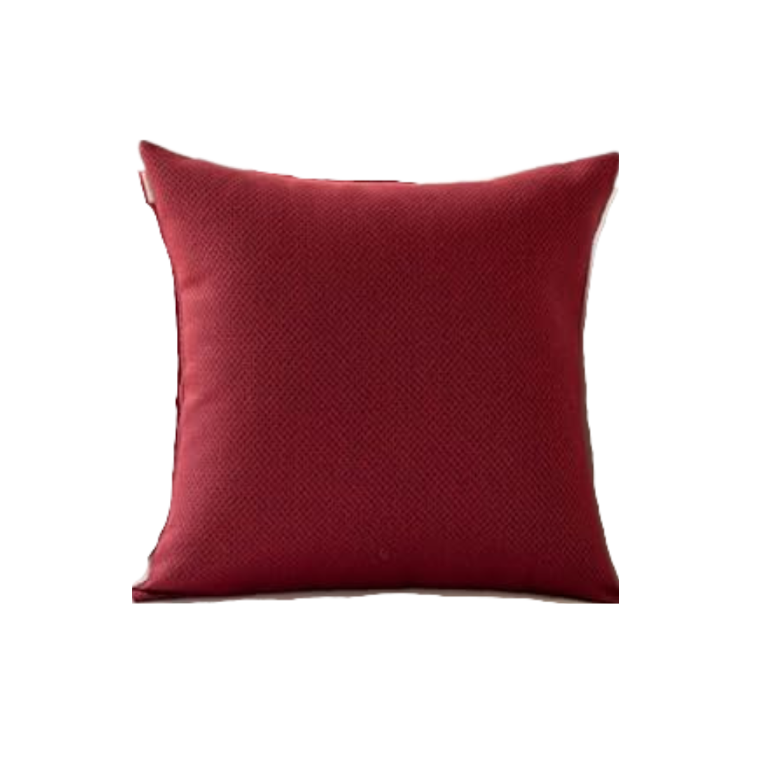 Burgundy Geo Cushion Covers