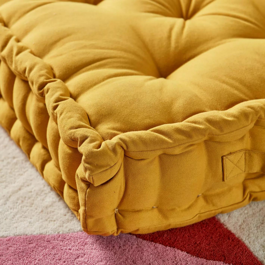Mustard Floor Cushion