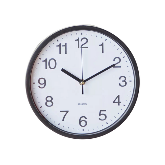 Black Wall Clock