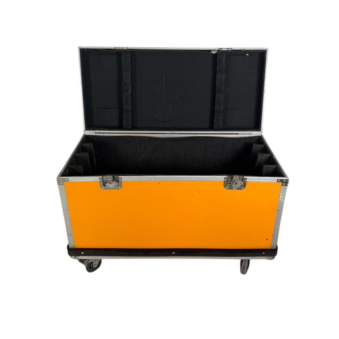 Orange Heavy Duty Case on Wheels