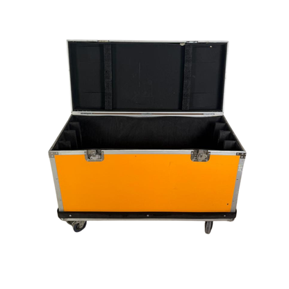 Orange Heavy Duty Case on Wheels