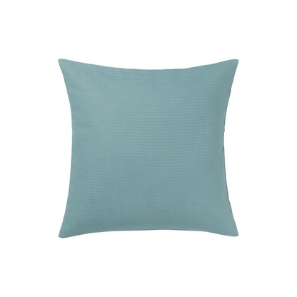 Teal Waffle Cushion Cover