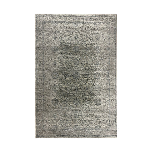 Grey Persian Inspired Printed Rug