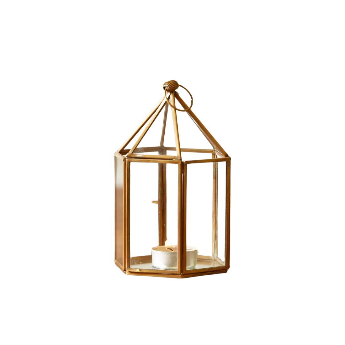 Small Lantern with Clear Glass