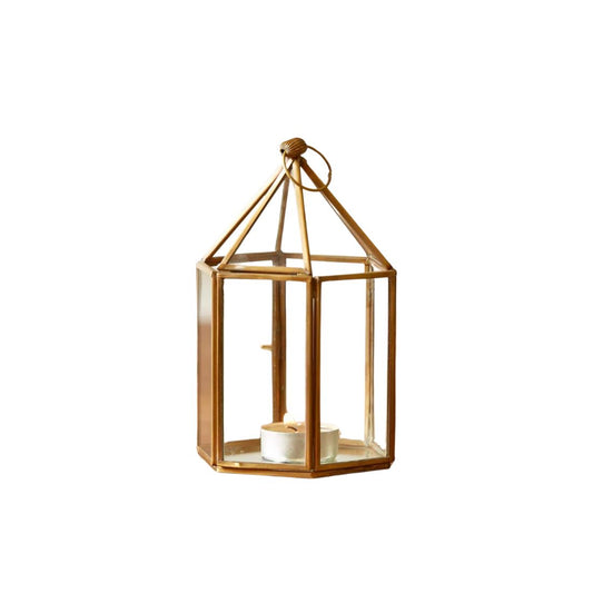 Small Lantern with Clear Glass