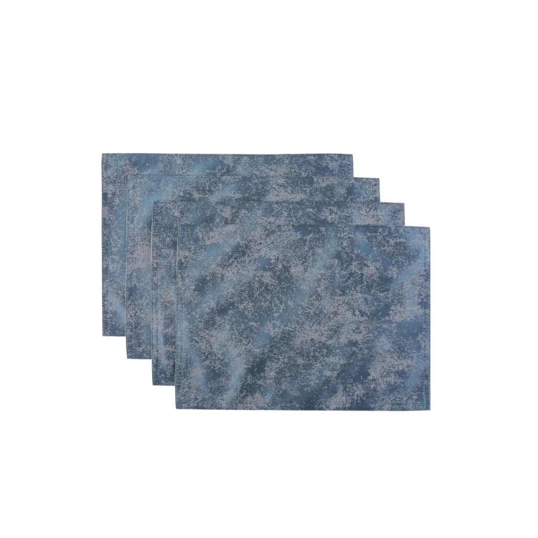 Set of 4 Blue Placemats