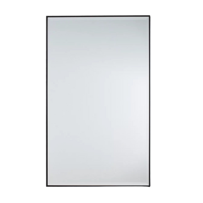 Black Framed Wall Mirror
