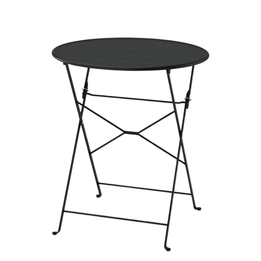 Black Bistro Table