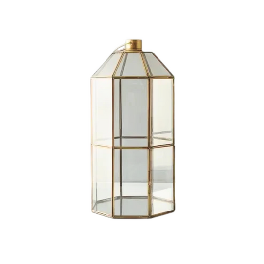 Glass Geometric Lantern