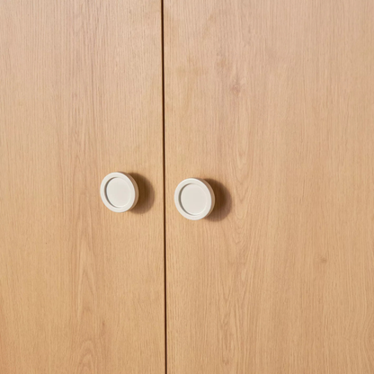 Children's 3 Door Oak Wardrobe