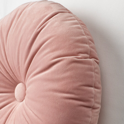 Pink Round Chair Cushion Pad