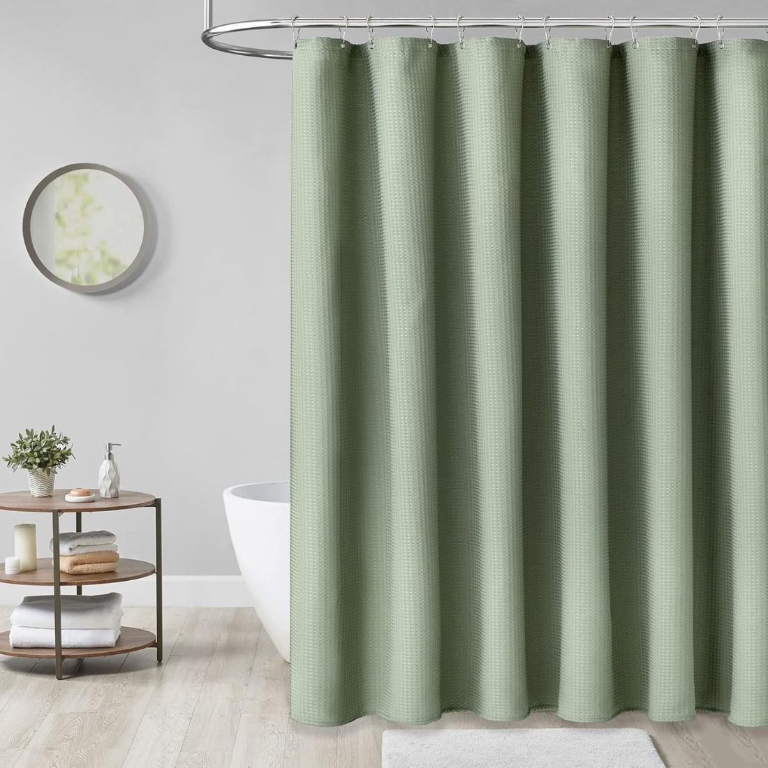 Sage Green Shower Curtains