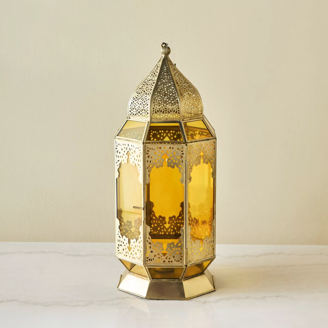 Yellow Hanging Lantern