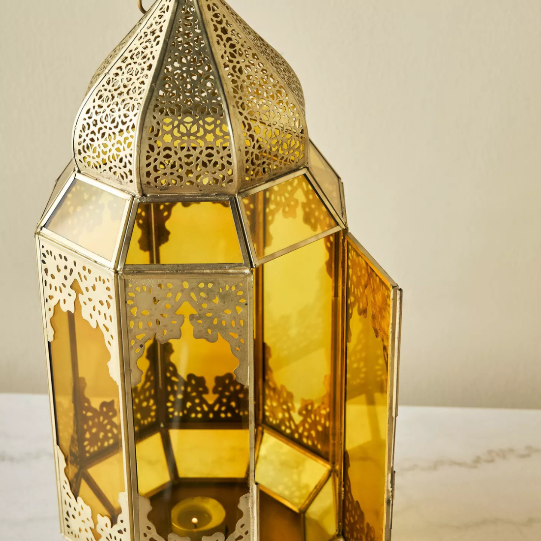 Yellow Hanging Lantern