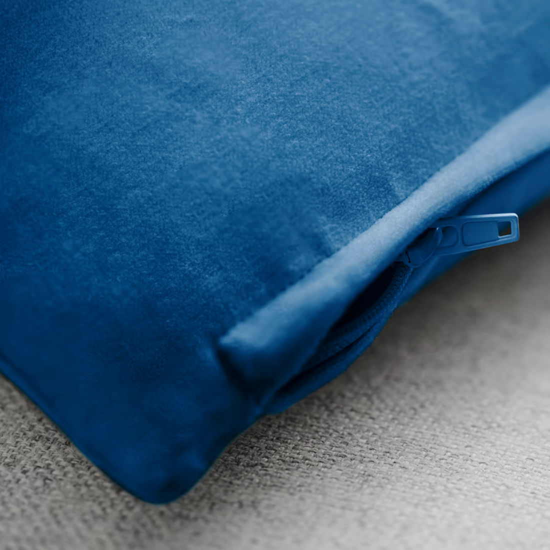 Navy Blue Velvet Cushion Cover