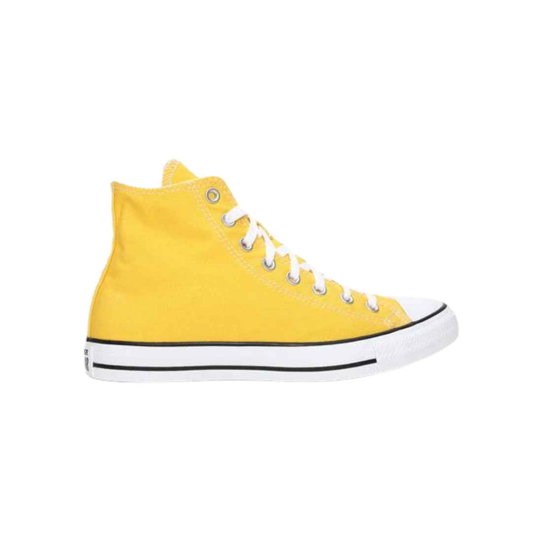 Yellow Chuck Taylor High Tops