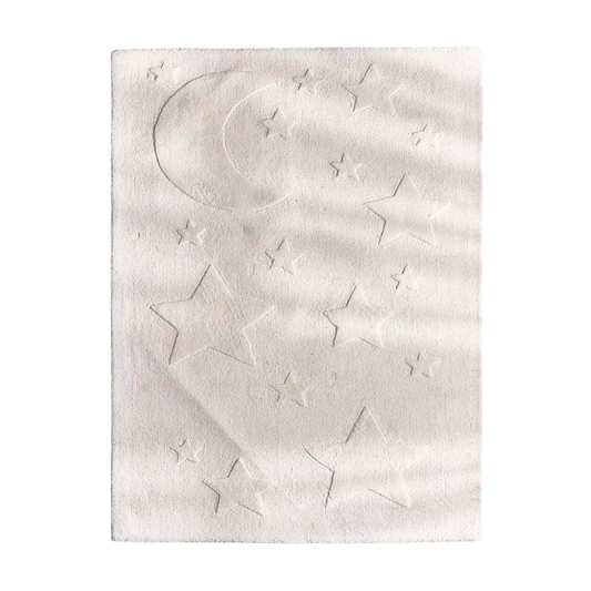 White Celestial Rug