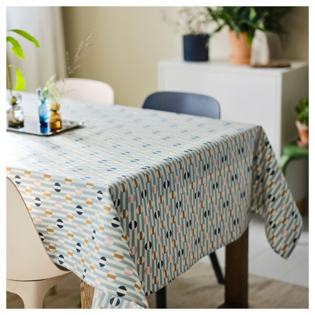 Geometric Printed Table Cloth
