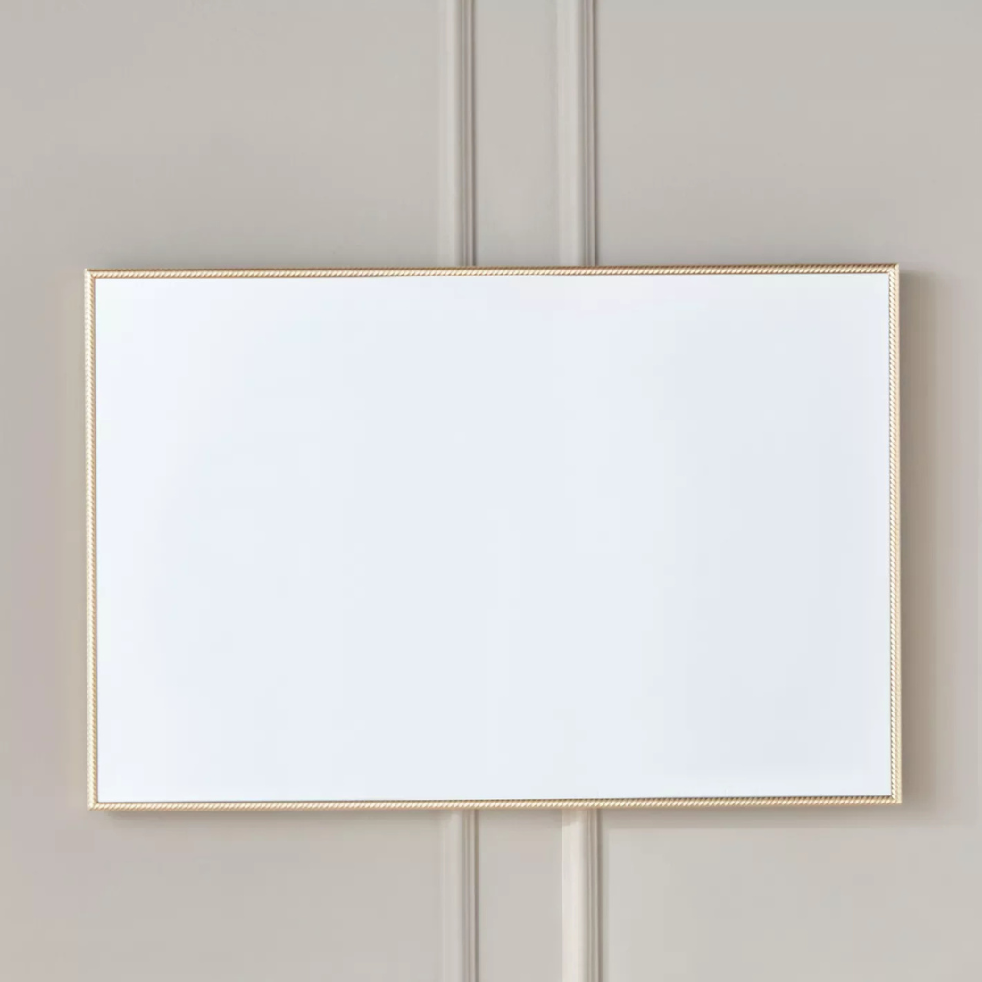 Gold Twirl Framed Wall Mirror