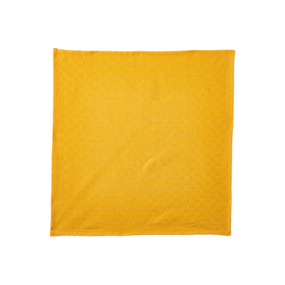 Set of 4 Mustard Jaquard Napkins