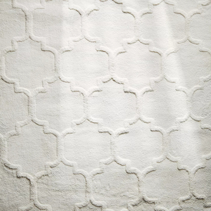 Off White Sienna Textured Rug