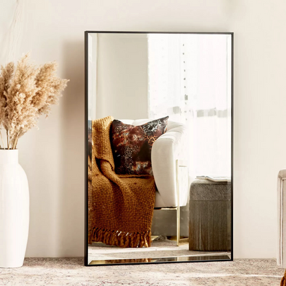 Black Framed Wall Mirror