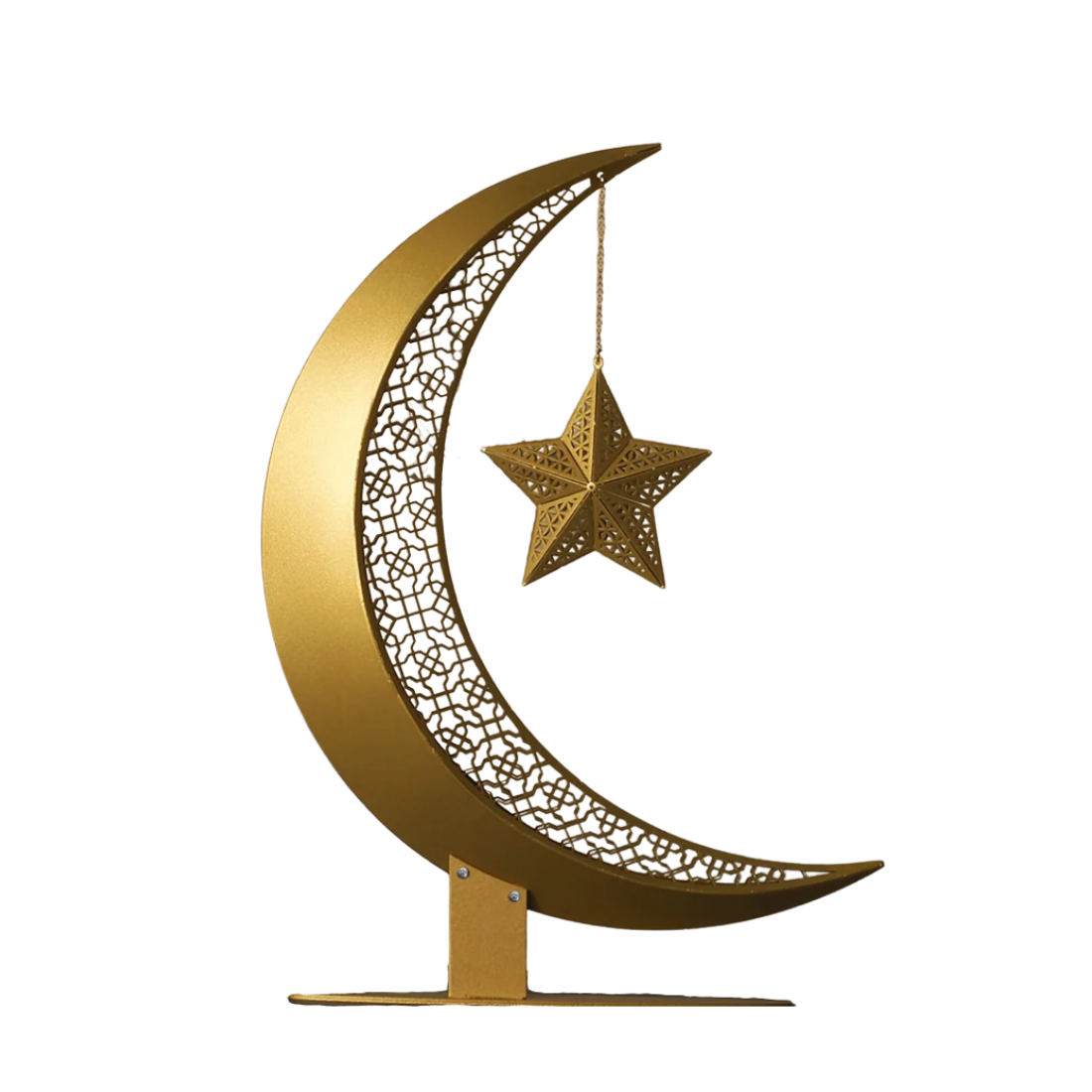 Gold LaserCut Crescent Stand