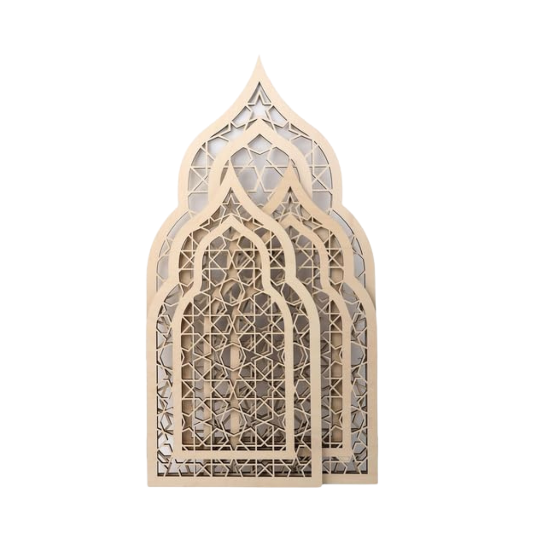 Trio Mosque Wooden Display