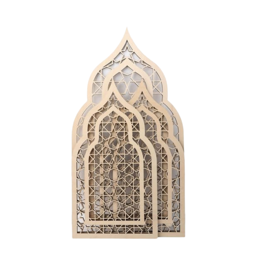 Trio Mosque Wooden Display