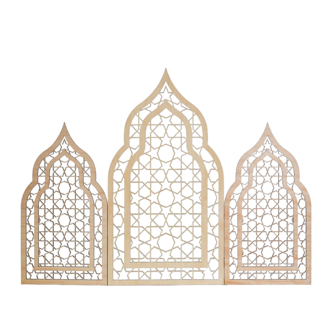 Trio Mosque Wooden Display