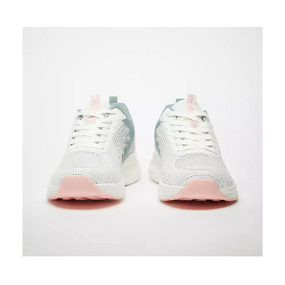 Women's Teal/Pink Trainers with Pull Up Tabs