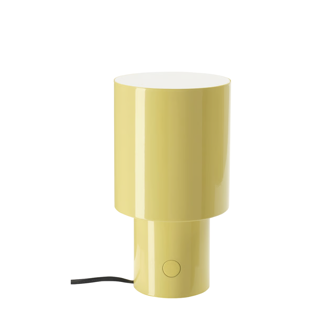 Pale Yellow Retro Lamp