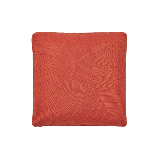 Coral Textured Cushion Cover