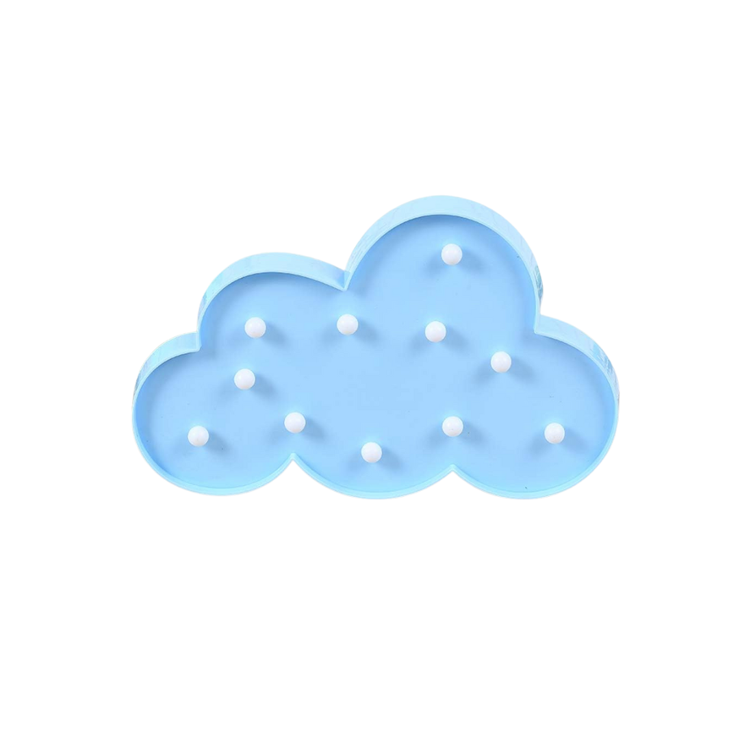 Blue Cloud Table LED Lamp (Battery Operated)