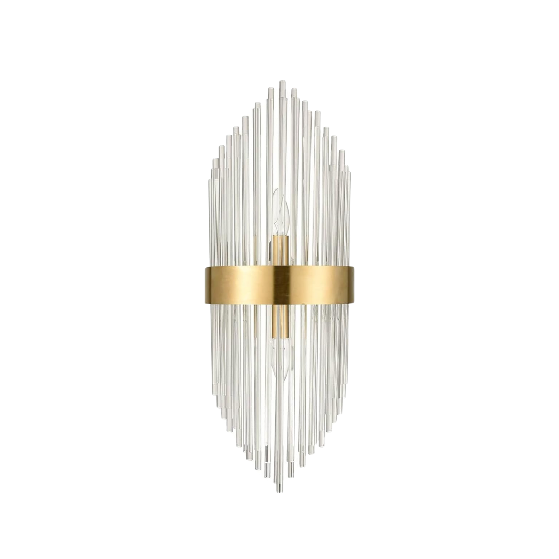 Gold & Crystal Luxury Wall Light Fixture