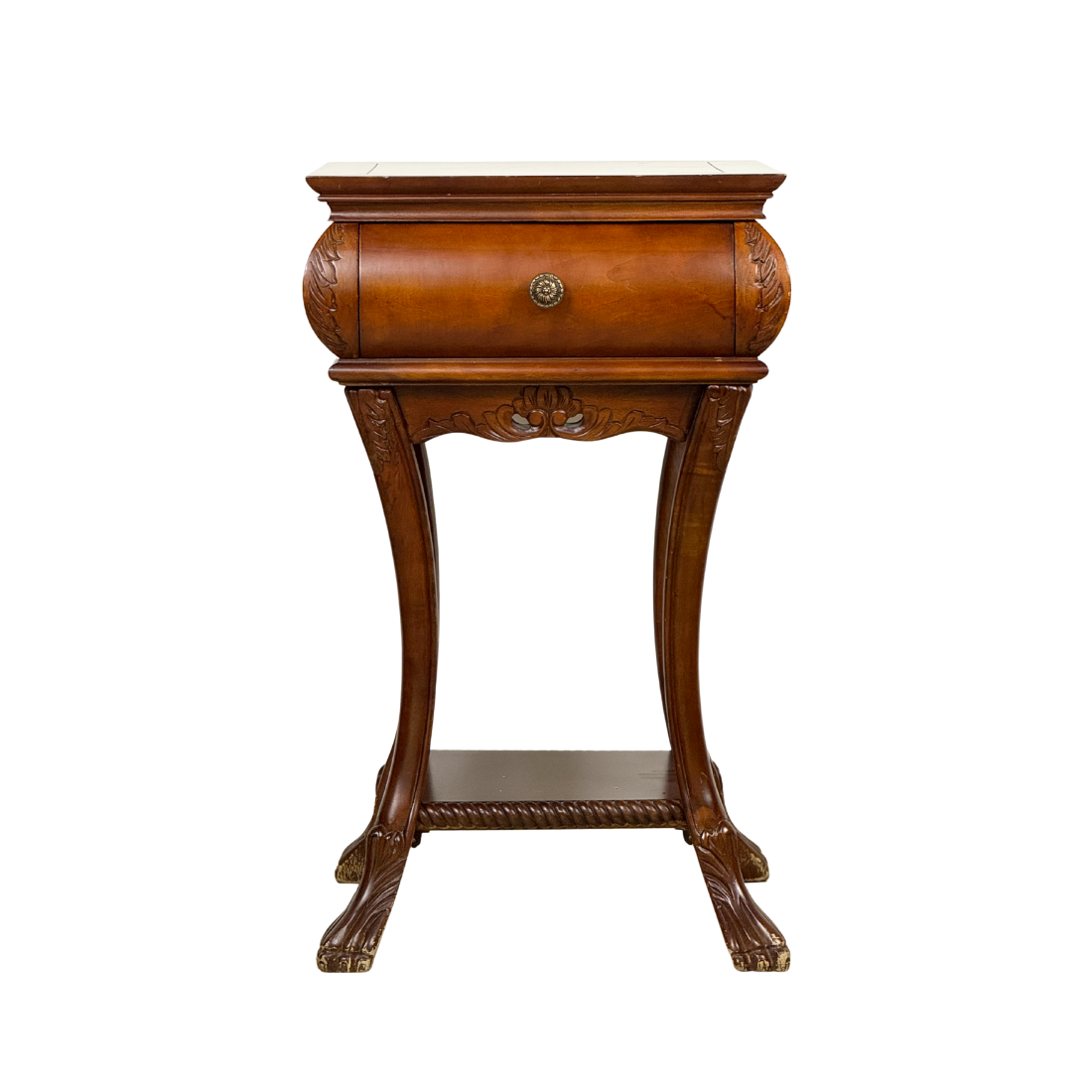 Brown Vintage 19th Century End Table