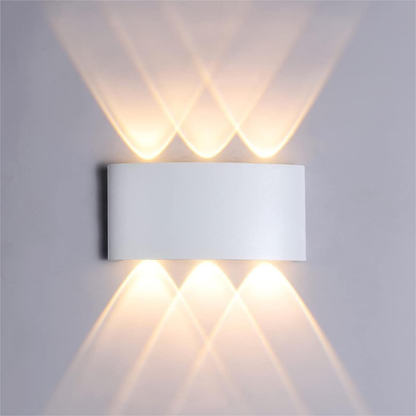 White LED Indoor/Outdoor Wall Lights