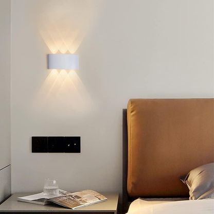 White LED Indoor/Outdoor Wall Lights