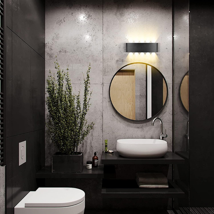 Black LED Indoor/Outdoor Wall Lights