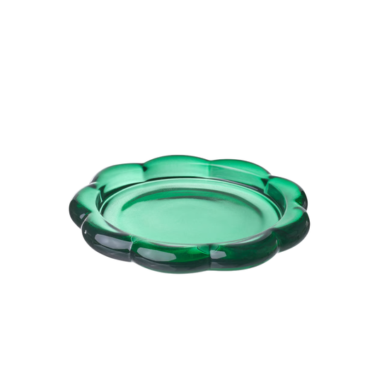 Green Candle Dish
