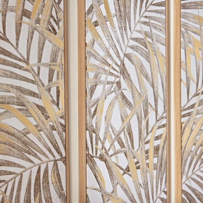 Leaves 3-Panel Framed Canvas Wall Art Set